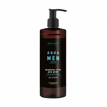 Мужской парфюмированный шампунь-гель для душа Mayur Aqua For Men Perfumed Shower Gel, 500 мл Мужской парфюмированный шампунь-гель для душа Mayur Aqua For Men Perfumed Shower Gel, 500 мл