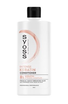 Бальзам SYOSS Keratin с голубым лотосом, для ломких волос, 440 мл