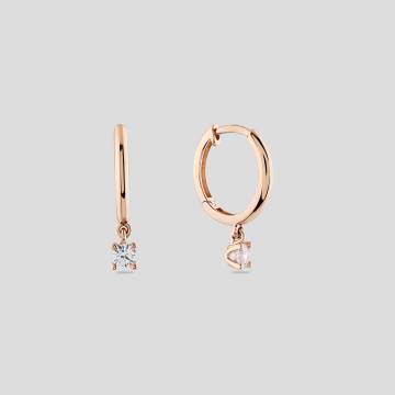 Золотые серьги Minimal с572-ч Золотые серьги Minimal с572-ч