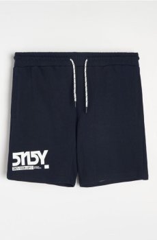 Трикотажні шорти - steel blue