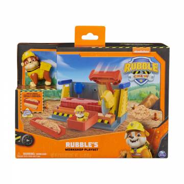 Игровой набор Rubble & Crew Rubbles Workshop Playset, с 3 лет, 12.7*21*28.3 см (SM28511/6067082) Игровой набор Rubble & Crew Rubbles Workshop Playset, с 3 лет, 12.7*21*28.3 см (SM28511/6067082)