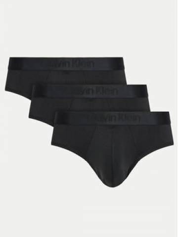 Calvin Klein Underwear Набір з 3 пар сліпів 000NB3650A Чорний Calvin Klein Underwear Набір з 3 пар сліпів 000NB3650A Чорний