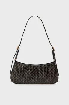 Женская черная сумка с узором SMALL Черный ONESIZE Calvin Klein LV04F3324G