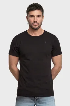 Мужская черная футболка Черный L G-Star RAW D07205,124