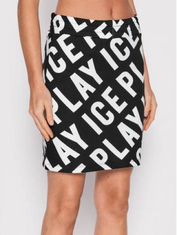 Ice Play Спідниця-олівець 22I U2M0 C071 6322 S911 Чорний Slim Fit Ice Play Спідниця-олівець 22I U2M0 C071 6322 S911 Чорний Slim Fit