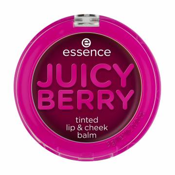 Бальзам для губ и щек Essence Tinted Lip & Cheek Balm, Juicy Berry, 3 г Бальзам для губ и щек Essence Tinted Lip & Cheek Balm, Juicy Berry, 3 г