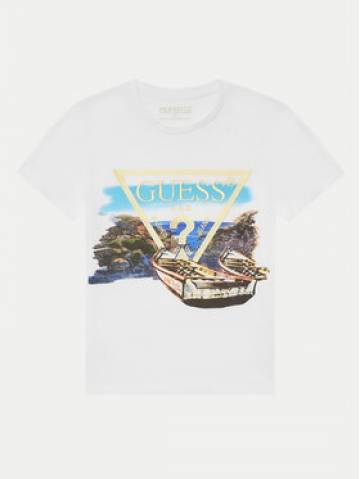 Guess Футболка L5GI07 K6XN4 Білий Regular Fit Guess Футболка L5GI07 K6XN4 Білий Regular Fit