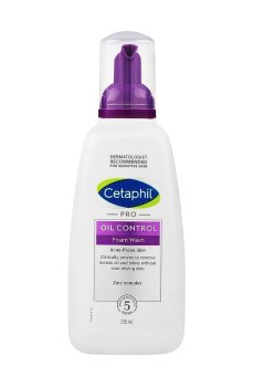 Очищающая пенка для чувствительной кожи лица Cetaphil Pro Oil Control Foam Wash, 236 мл