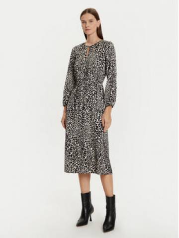 Olsen Сукня-сорочка 13001793 Чорний Regular Fit Olsen Сукня-сорочка 13001793 Чорний Regular Fit