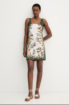 Льняное платье Farm Rio