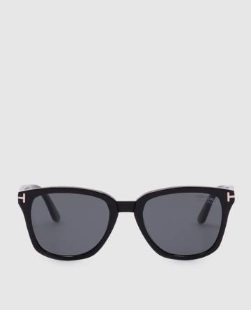 Черные очки с логотипом