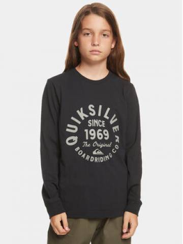 Quiksilver Блузка Circlescriptfro Tees EQBZT04668 Чорний Regular Fit Quiksilver Блузка Circlescriptfro Tees EQBZT04668 Чорний Regular Fit