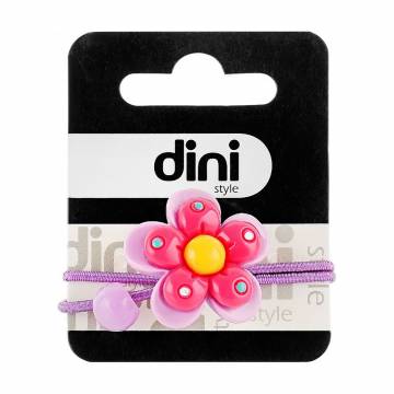 Резинка для волос Dini Kids цветок, сиреневая Резинка для волос Dini Kids цветок, сиреневая