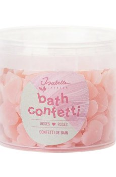 Розовое конфетти для ванны Isabelle Laurier Bath Confetti Roses, 35 г