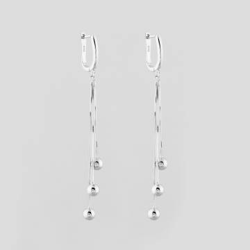 Серебряные серьги Minimal 520397/1 Серебряные серьги Minimal 520397/1