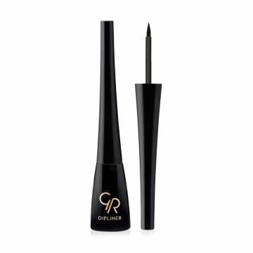 Подводка для глаз Golden Rose Dipliner Liquid Eyeliner Black, 5 мл Подводка для глаз Golden Rose Dipliner Liquid Eyeliner Black, 5 мл