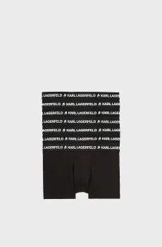 Мужские черные боксеры (7 шт) Черный L Karl Lagerfeld A1M47010;999