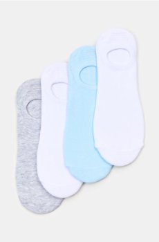 Шкарпетки для щиколотки 4 штук - різнобарвний