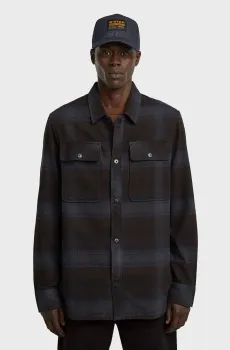 Мужская рубашка в клетку Разноцветный XL G-Star RAW D25388,E074