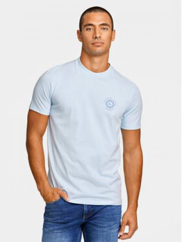 Lindbergh Футболка 30-400267 Блакитний Relaxed Fit Lindbergh Футболка 30-400267 Блакитний Relaxed Fit
