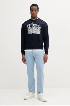 Хлопковые джинсы United Colors of Benetton