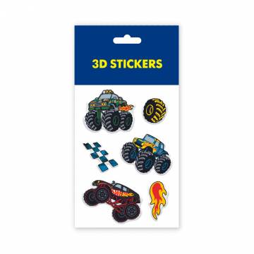 3D стікери Tattooshka Monster-truck Fire 6 стікерів (SB-32) 3D стікери Tattooshka Monster-truck Fire 6 стікерів (SB-32)