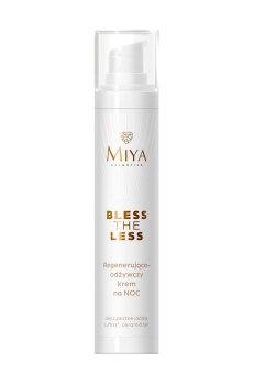 Ночной восстанавливающий и питательный крем для лица Miya Cosmetics Bless The Less, 50 мл
