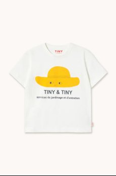 Детская хлопковая футболка Tinycottons TINY HAT GRAPHIC TEE