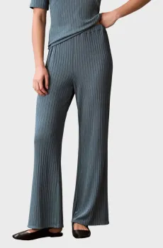 Женские зеленые брюки SHINY Зеленый S Calvin Klein LV044F273G