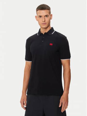 Hugo Поло Deresino232 50490775 Чорний Slim Fit Hugo Поло Deresino232 50490775 Чорний Slim Fit