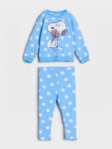 Трикотажний комплект Snoopy - light blue Трикотажний комплект Snoopy - light blue