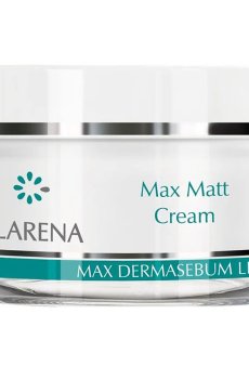 Матирующий крем для лица Clarena Max Dermasebum Line Max Matt Cream, 50 мл