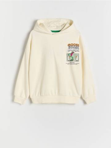 Reserved - BOYS` JOGGING TOP - кремовий - 391CJ-01X Reserved - BOYS` JOGGING TOP - кремовий - 391CJ-01X