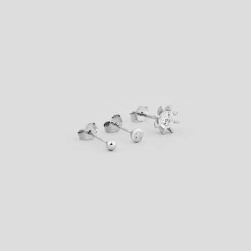 Серебряные серьги Minimal 20818 Серебряные серьги Minimal 20818