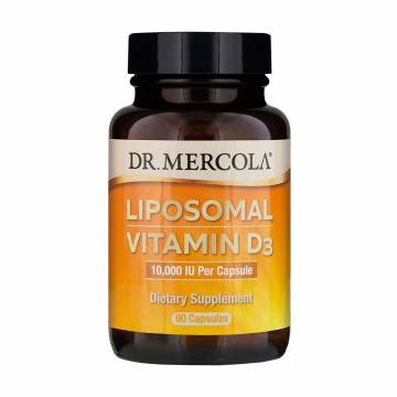 Витамин Д3 Dr. Mercola Liposomal Vitamin D3 10000 МЕ, 90 капсул Витамин Д3 Dr. Mercola Liposomal Vitamin D3 10000 МЕ, 90 капсул