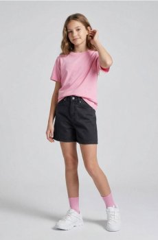 Джинсові шорти - чорний