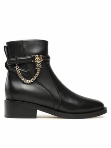 MICHAEL Michael Kors Ботильйони Hamilton Flat Bootie 40F3HAME5L Чорний MICHAEL Michael Kors Ботильйони Hamilton Flat Bootie 40F3HAME5L Чорний