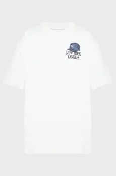 Белая футболка NEW YORK YANKEES IN THE PAPER (унисекс) Белый L 47 Brand 656603SS-FS