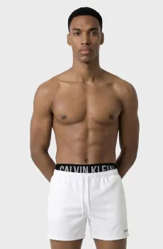 Мужские белые плавательные шорты 5 BOXER INTENSE POWER Белый XXL Calvin Klein LV00N61015