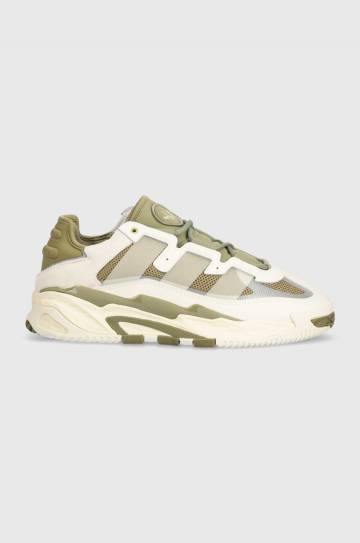 Кроссовки adidas Originals Niteball цвет зелёный ID8068 Кроссовки adidas Originals Niteball цвет зелёный ID8068