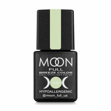 Гель-лак для ногтей Moon Full Breeze Color Gel Рolish 439 Светло-желтый, 8 мл Гель-лак для ногтей Moon Full Breeze Color Gel Рolish 439 Светло-желтый, 8 мл