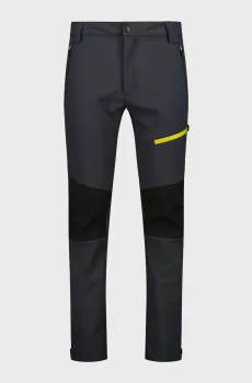 Мужские черные спортивные брюки PANT SOFTSHELL Черный 50 CMP 30A1477-34UU