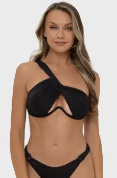 Женский черный лиф от купальника Черный 36A MARC&ANDRE L2504-Y-332-A