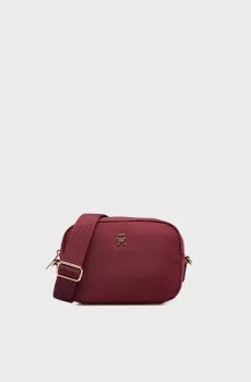 Женская бордовая сумка POPETTE Бордовый ONESIZE Tommy Hilfiger AW0AW17704