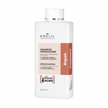 Восстанавливающий шампунь для волос Brelil Repair Treatment Repair Shampoo, 250 мл