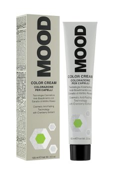 Уценка! Перманентная крем-краска для волос Mood Color Cream 8.23 Light Beige Blonde, 100 мл