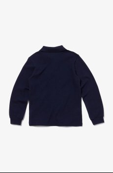 Хлопковый детский лонгслив Lacoste