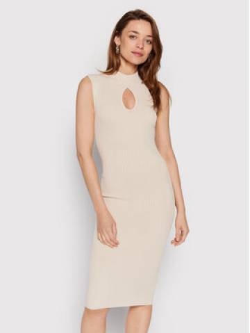 Guess Трикотажна сукня Marion W2YK63 Z2U00 Бежевий Slim Fit Guess Трикотажна сукня Marion W2YK63 Z2U00 Бежевий Slim Fit