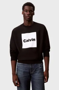 Мужской черный свитшот PREMIUM Черный XXL Calvin Klein Jeans LV04RD216G