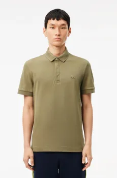 Мужское зеленое поло PARIS polo Зеленый L-XL Lacoste PH5522BMY